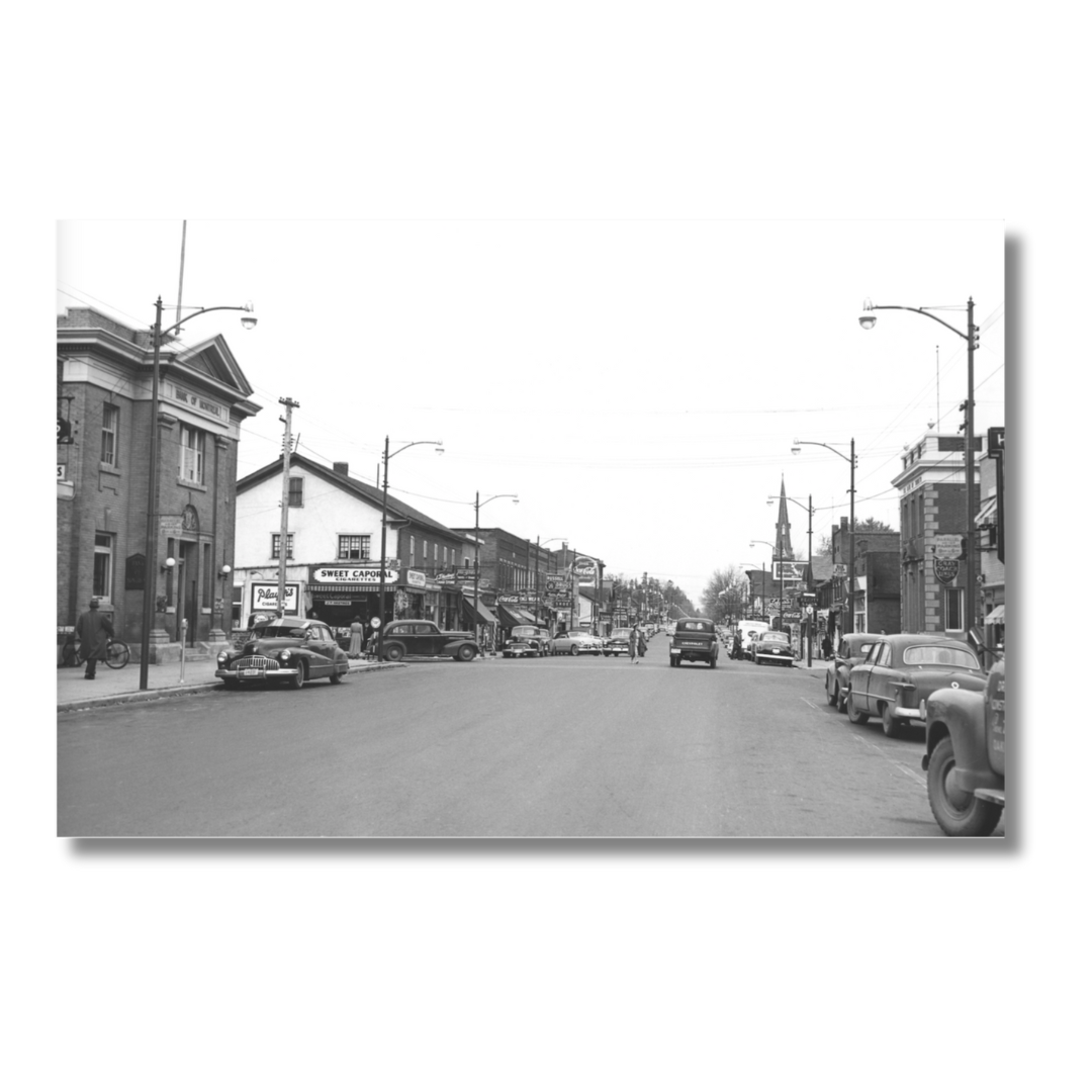 Colborne Street (Lakeshore Road) Oakville Heritage Print