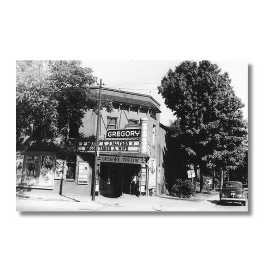 Gregory Theatre, 1947, Oakville Heritage Print