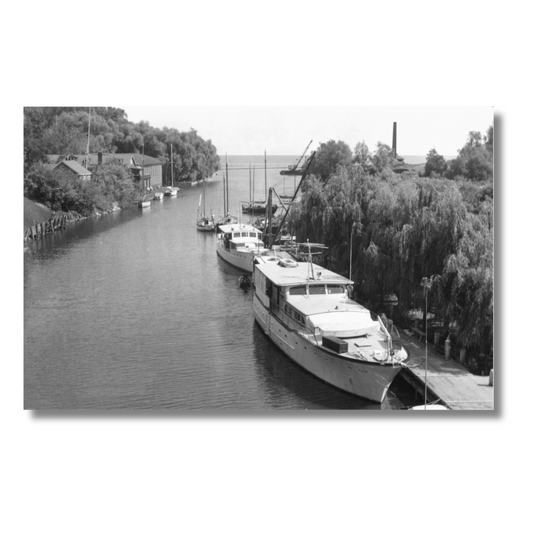 Oakville Harbour, 1960 Oaville Heritage Print