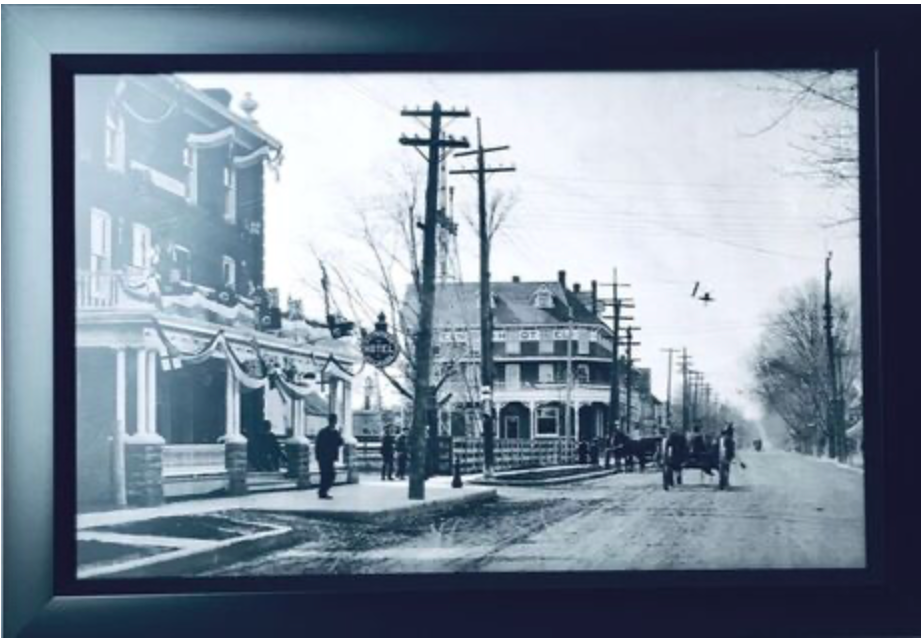 Hotel Raymond & Queen's Hotel, Burlington Heritage Print